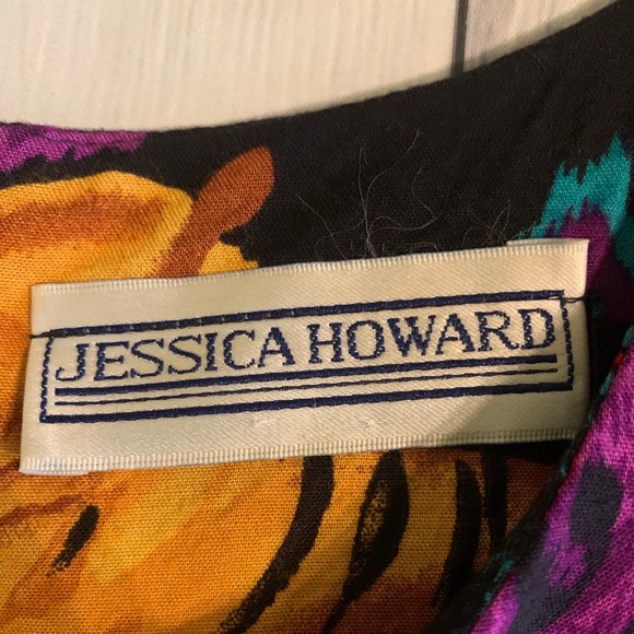 VTG Jessica Howard Multicolored ๐
Print Dress - Picture 8 of 9